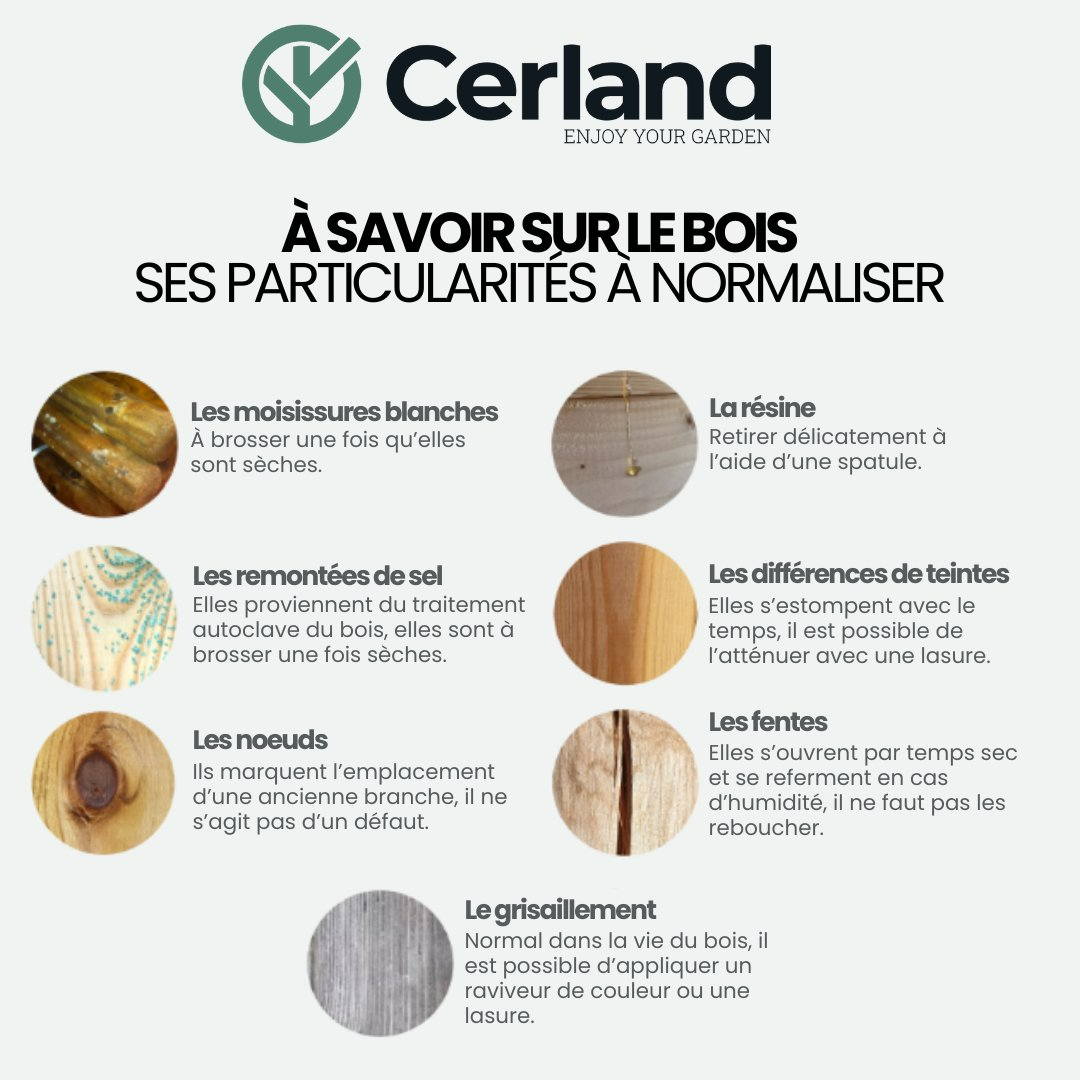 abri à bûches bois cerland dallas xxl — 320 cm grand stockage extérieur abri à bûches bois cerland dallas xxl — 320 cm grand stockage extérieur